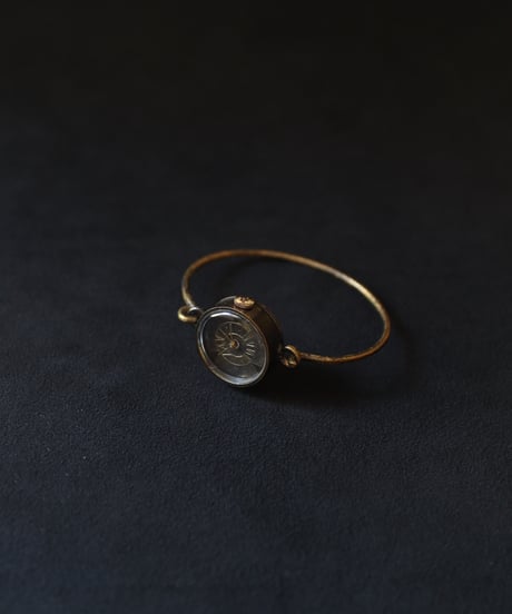 cavane Accessories キャヴァネ アクセサリー / Brass bangle watch時計/ ca-26901(no2256)