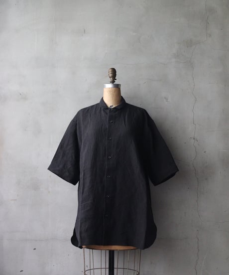 klauseクロイゼ / 天日干しリネンS-S O.P.C Regular Shirt/ kla-26038