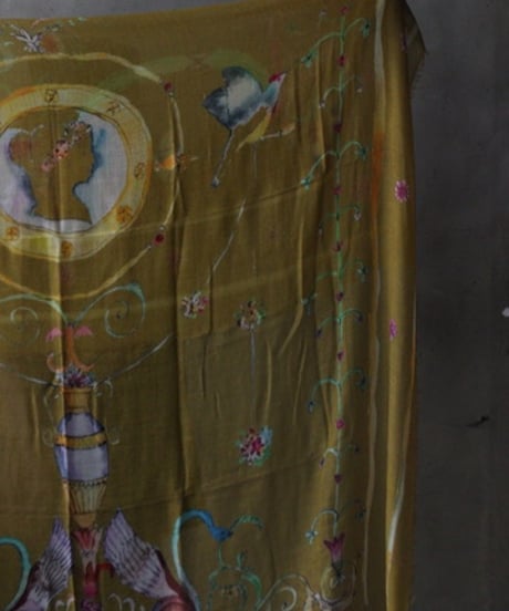 MIRROR IN THE SKY x BOURRIENNE PARIS X ミラーイン ザ スカイxブリエンヌ パリ X / SOUFFLE PRINT"BURRIENNE"/ Mi-26003
