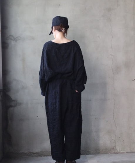 cavane キャヴァネ / Wide TrousersⅡ Shadow Checkパンツ/ ca-26147