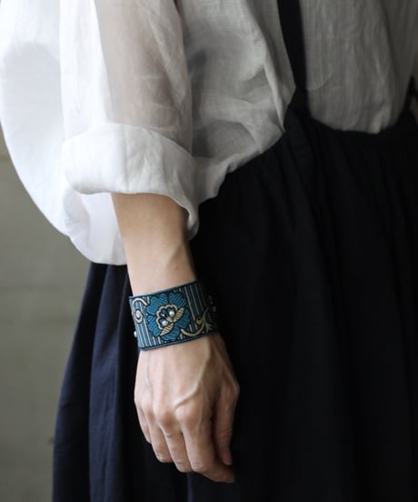 cavane キャヴァネ / Vintage Fabric Braceletブレスレット / ca-26154