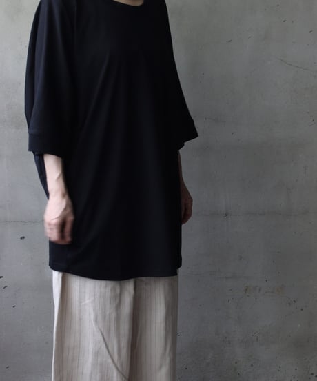 cavane キャヴァネ / Round-Neck dolman cotton100Tシャツ / ca-26116