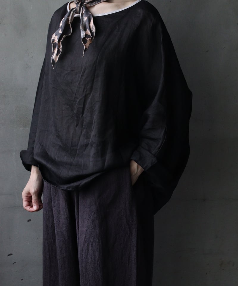 cavane キャヴァネ / Scarf linen/cotton100 limited スカ