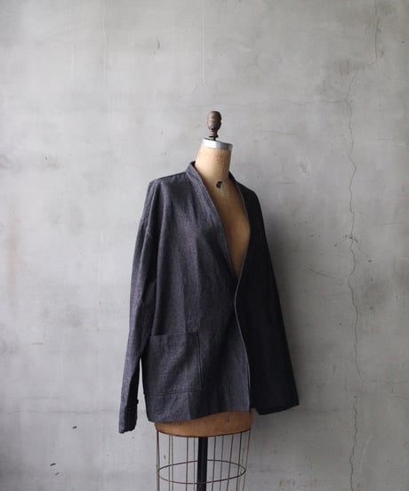 klauseクロイゼ / C/L Oxford Gown Short / kla-26062