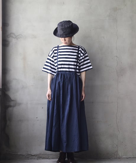 cavane キャヴァネ / Jumper skirt Cotton/Linen100スカート/ ca-26129