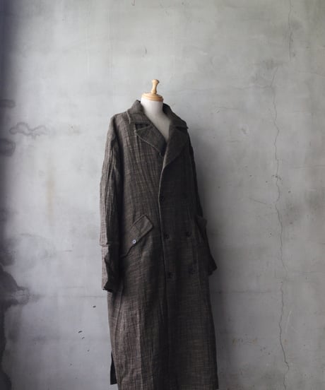 ALEKSANDR MANAMISアレクサンダーマナミ/ ROUGH WINTER OVERCOATコート/ am-26023