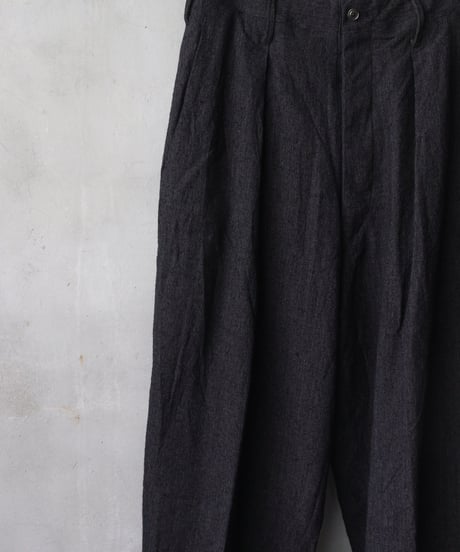 KLASICA クラシカ / Wide and tapered silent Trousers "PACE " パンツ / kl-26029