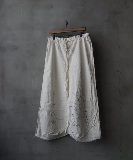 Cavalier Meiko Takahashi / #102Journal wide pants/ Me-26007