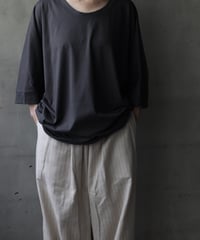 cavane キャヴァネ / Round-Neck dolman cotton100Tシャツ / ca-26117