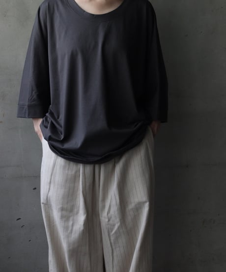 cavane キャヴァネ / Round-Neck dolman cotton100Tシャツ / ca-26117