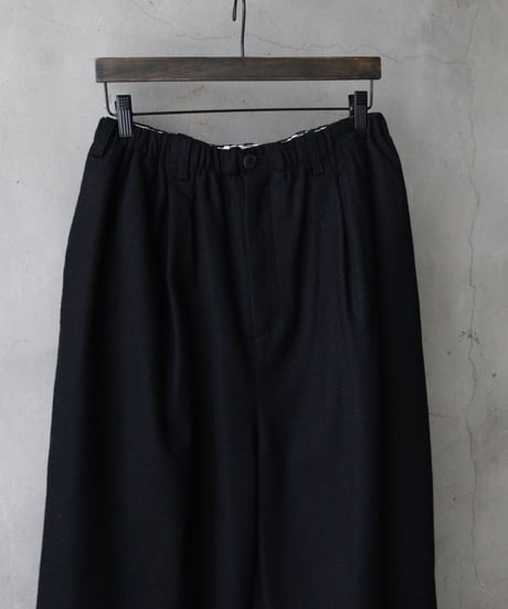 Dulcamaraドゥルカマラ / 縮絨ウールワイドPT UNISEX / dl-26021(D226-P359)