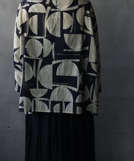 cavane キャヴァネ / Tunic long-sleeve Cotton100シャツ / ca-26119