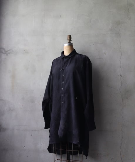 KLASICA クラシカ / Over sized short collar Shirts "SH-039 " シャツ / kl-26027