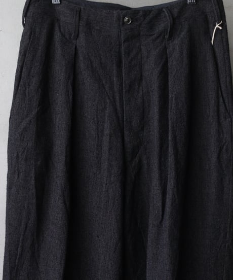 KLASICA クラシカ / Wide and tapered silent Trousers "PACE " パンツ / kl-26029