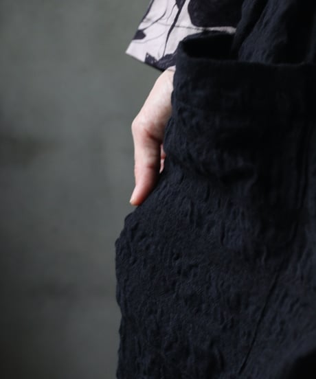 cavane キャヴァネ / Side-Pocket wide pants cotton/wool100パンツ / ca-26142