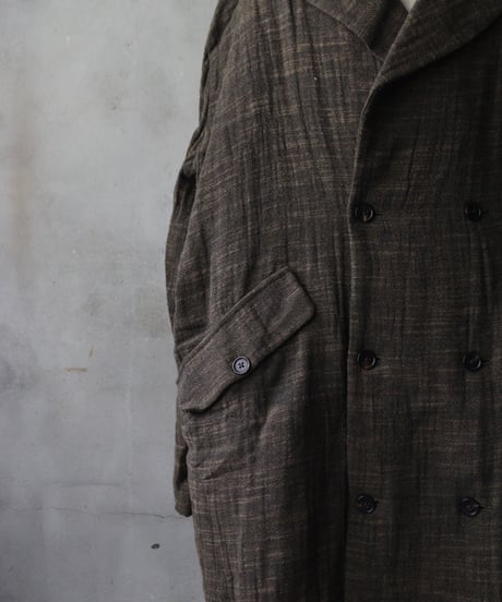 ALEKSANDR MANAMISアレクサンダーマナミ/ ROUGH WINTER OVERCOATコート/ am-26023