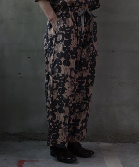 cavane キャヴァネ / Wide Cotton/Linen100 Trousersパンツ/ ca-26114