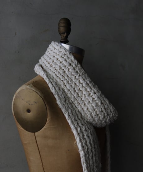 Cavalier Meiko Takahashi / Natural fabric scarf / Thick / Me-26005