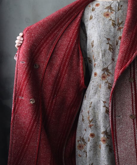 NATIVE VILLAGE ネイティブヴィレッジ / No.15 To the streets of Paris ショールカラーコート/ na-26032