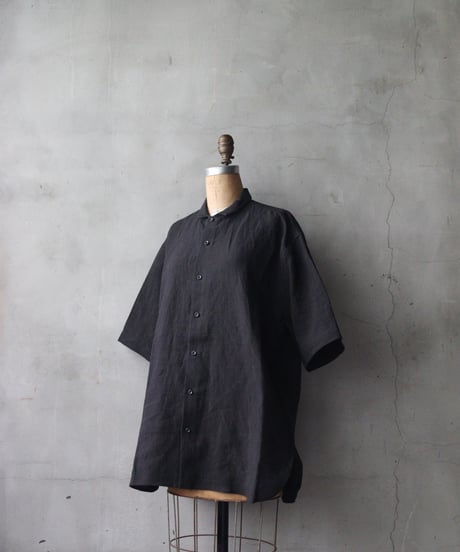 klauseクロイゼ / 天日干しリネンS-S O.P.C Regular Shirt/ kla-26038
