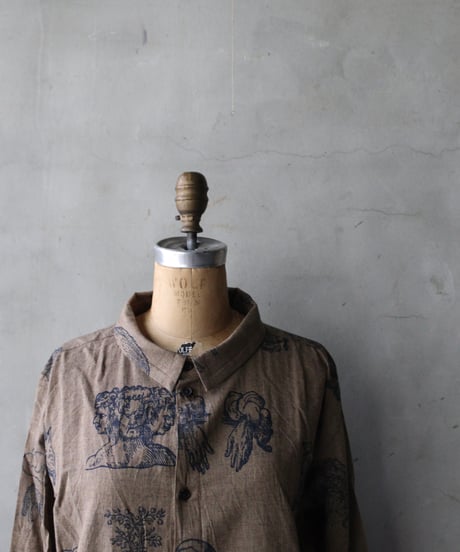 ALEKSANDR MANAMISアレクサンダーマナミ/ BLEU BLEU CLASSIC SHIRTシャツ/ am-26027
