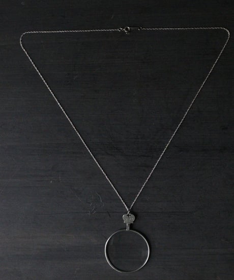 Euro select ユーロセレクト/ Antique Silver Loupe Necklaceネックレス / eu-26009