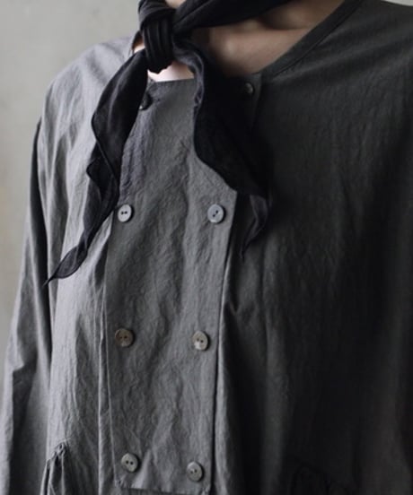 cavaneキャヴァネ / Gathered dress with side switchingワンピース / ca-26056A