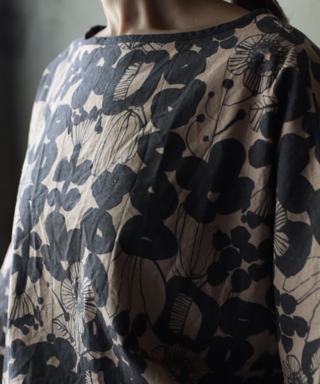 cavane キャヴァネ / Tunic half-sleeve Cotton/Linen100シャツ / ca-26111