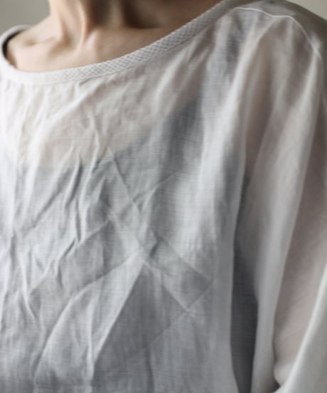 cavane キャヴァネ / Tunic long-sleeve Linen100シャツ / ca-26102