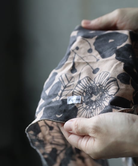 cavane キャヴァネ / Scarf linen/cotton100 limited スカーフ / ca-26137