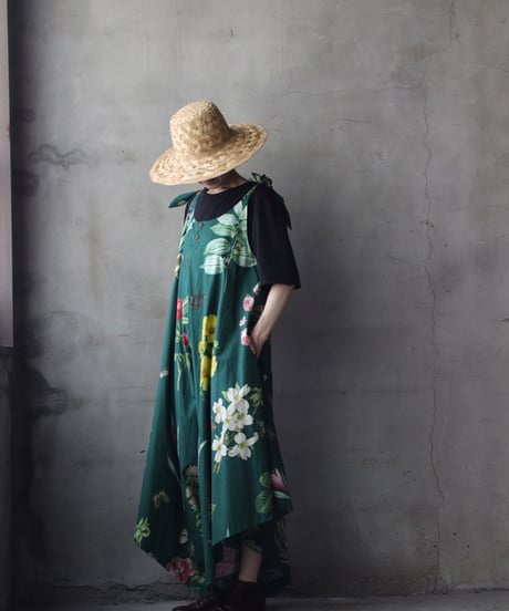ALEKSANDR MANAMISアレクサンダーマナミ/ JARDIN VERT JUMPSUITジャンプスーツ/ am-25000A
