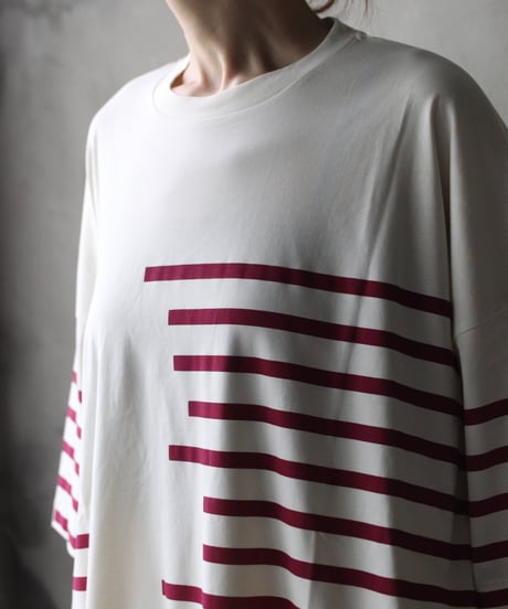 Dulcamaraドゥルカマラ / グリッチボーダーT UNISEX / dl-26015(D226-T1279)
