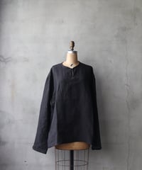 klauseクロイゼ / 天日干しリネンLinen C.S.P.O Shirt / kla-26050