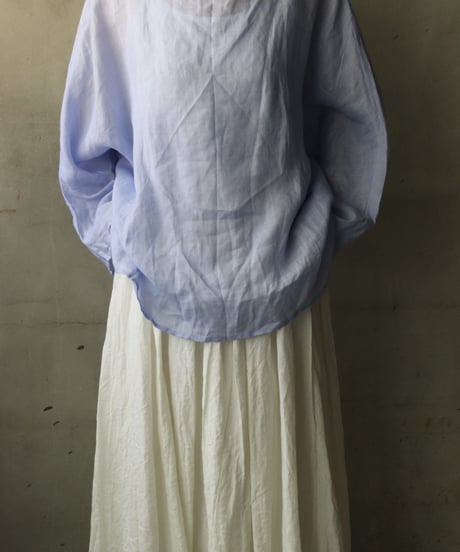 cavane キャヴァネ / Tunic long-sleeve Linen100シャツ / ca-26101