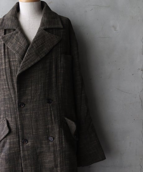 ALEKSANDR MANAMISアレクサンダーマナミ/ ROUGH WINTER OVERCOATコート/ am-26023