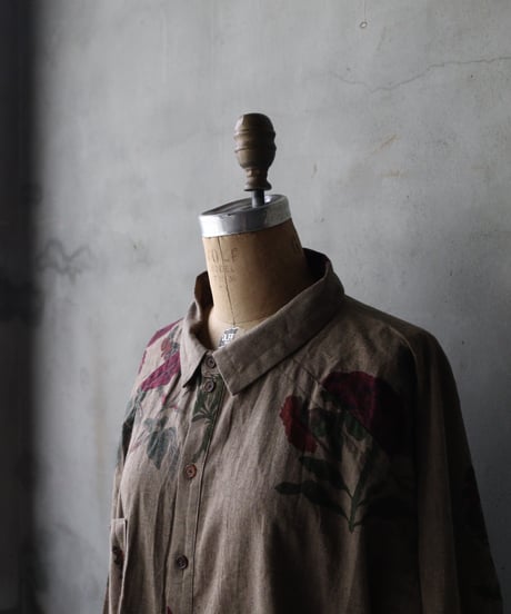 ALEKSANDR MANAMISアレクサンダーマナミ/ AUTOMNE ROUGE ROOMY SHIRTシャツ/ am-26028