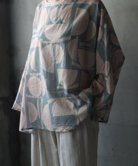 cavane キャヴァネ / Tunic long-sleeve Cotton100シャツ / ca-26118