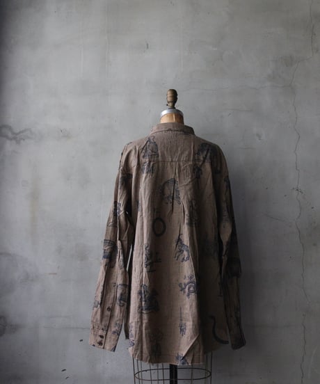 ALEKSANDR MANAMISアレクサンダーマナミ/ BLEU BLEU CLASSIC SHIRTシャツ/ am-26027