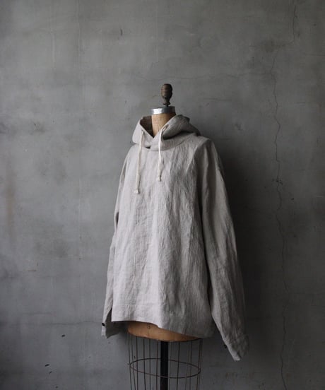 klauseクロイゼ / Belarus Linen Hoodie / kla-26064