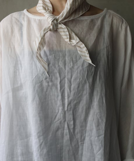 cavane キャヴァネ / Scarf limited linen100スカーフ / ca-26107