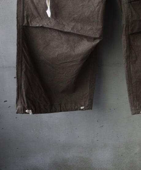 KLASICA クラシカ / re-Imagined Millitary String Pants "VENTUS"-tw / kl-26038