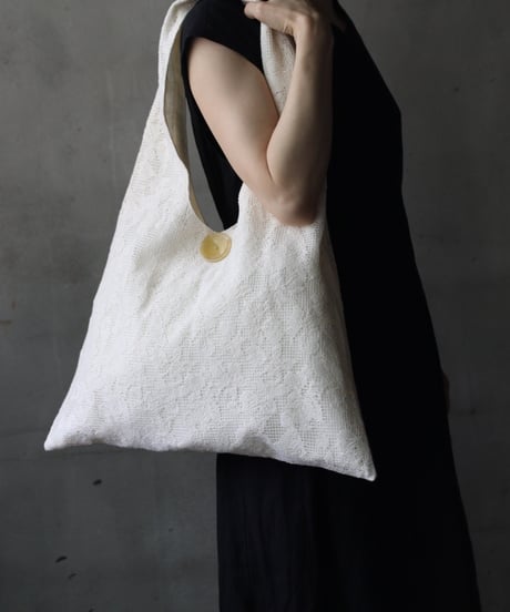 cavane キャヴァネ / Triangle lace Bag Limitedバッグ/ ca-26093