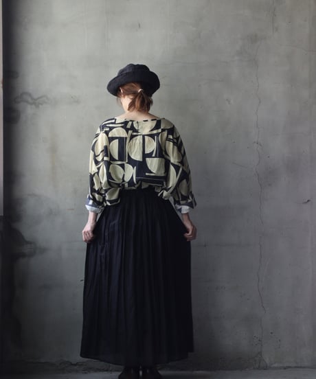 cavane キャヴァネ / Tunic long-sleeve Cotton100シャツ / ca-26119