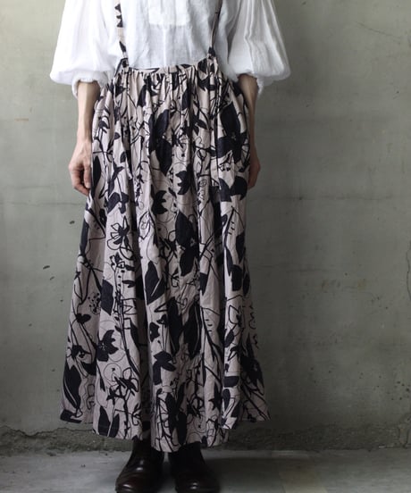 cavane キャヴァネ / Jumper skirt cotton100スカート/ ca-26127