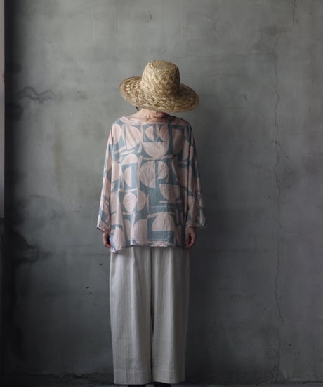 cavane キャヴァネ / Tunic long-sleeve Cotton100シャツ / ca-26118
