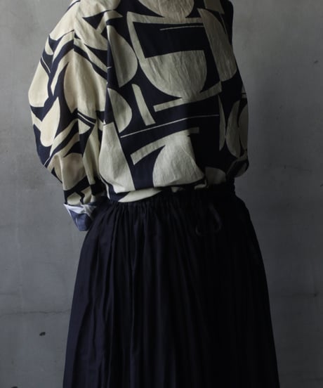 cavane キャヴァネ / Tunic long-sleeve Cotton100シャツ / ca-26119