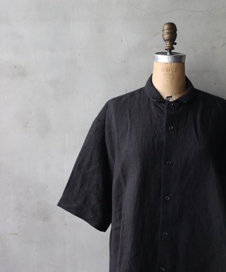 klauseクロイゼ / 天日干しリネンS-S O.P.C Regular Shirt/ kla-26038