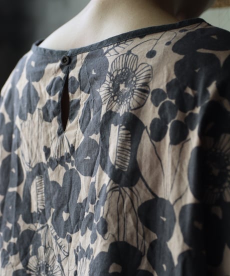 cavane キャヴァネ / Tunic half-sleeve Cotton/Linen100シャツ / ca-26111