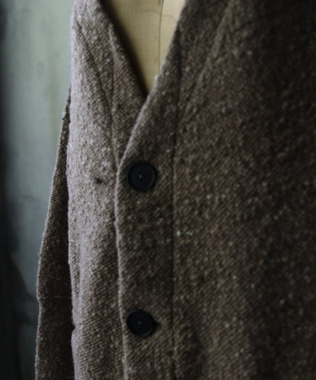 KLASICA クラシカ / 2 Buttoned semi Long Cardigan "ILLVER"  / kl-26033