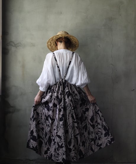 cavane キャヴァネ / Jumper skirt cotton100スカート/ ca-26127